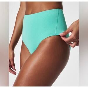 Spanx NWT Pique Shaping High Rise Cheeky Bikini Bottoms Size XL